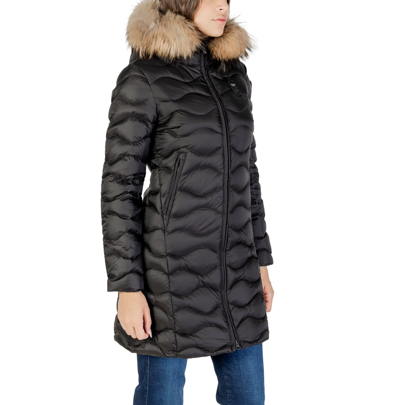 Blauer Windjack Damen Schwarz #2436330