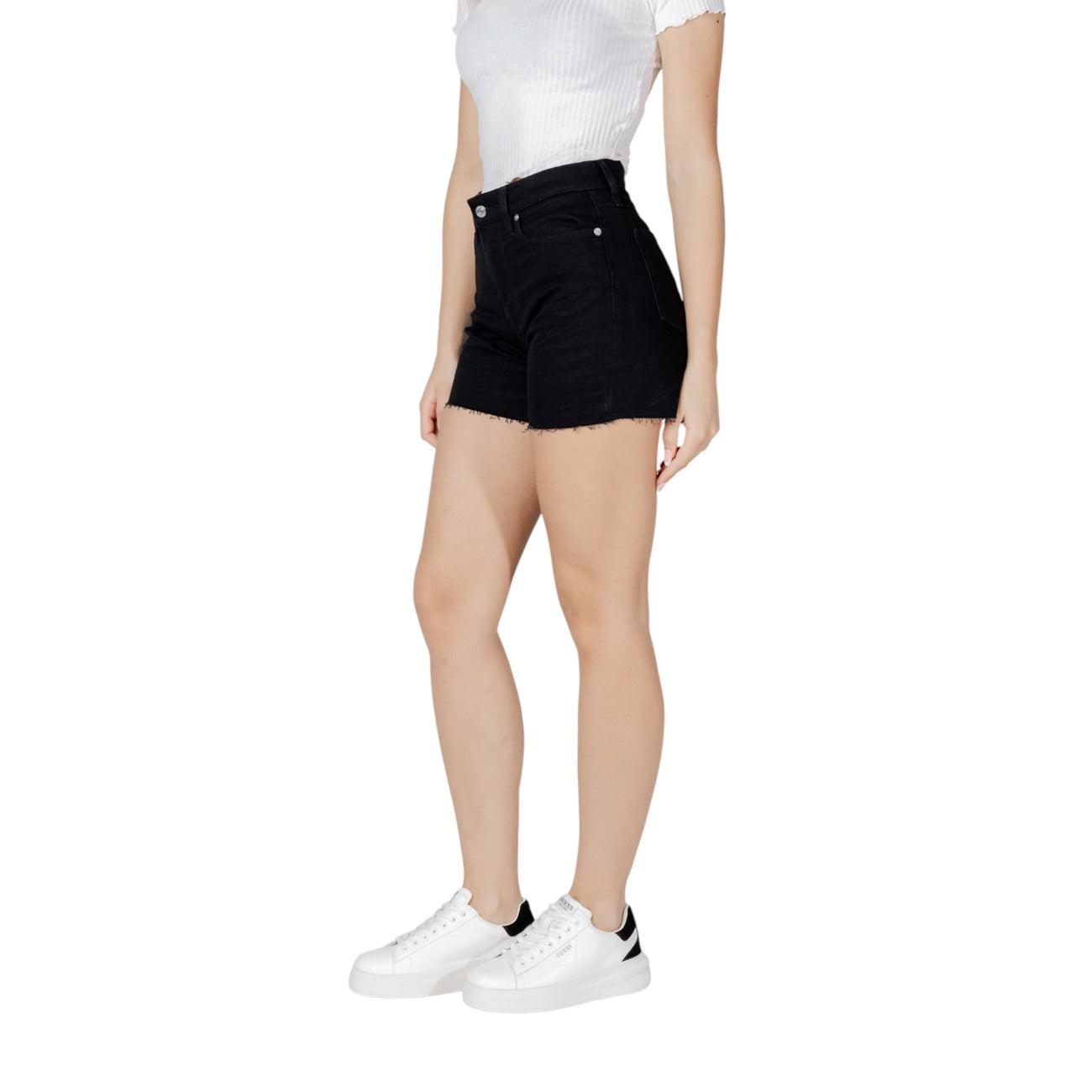 Calvin Klein Jeans Shorts Dames Zwart
