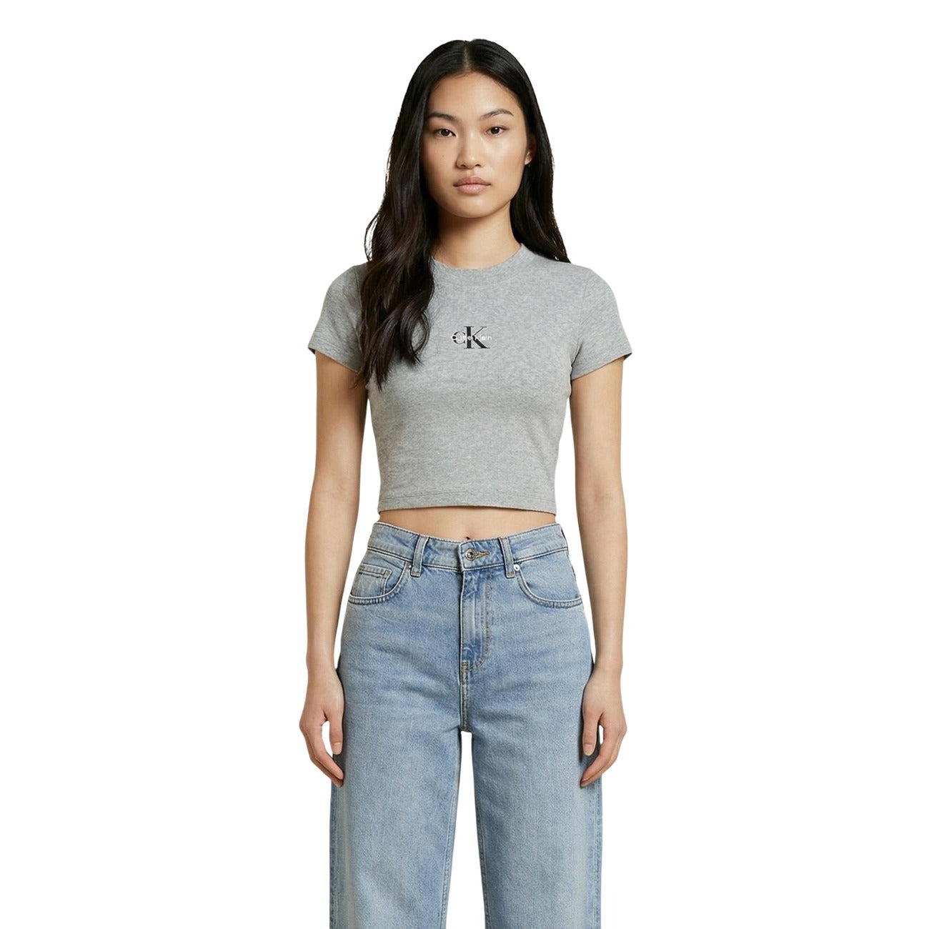 Calvin Klein Jeans T-Shirt Damen Grau