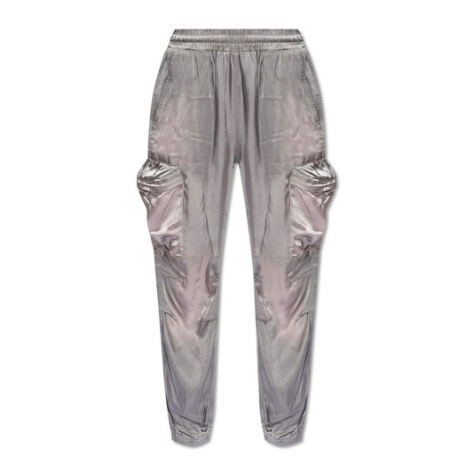 Diesel Trousers Women Silver
