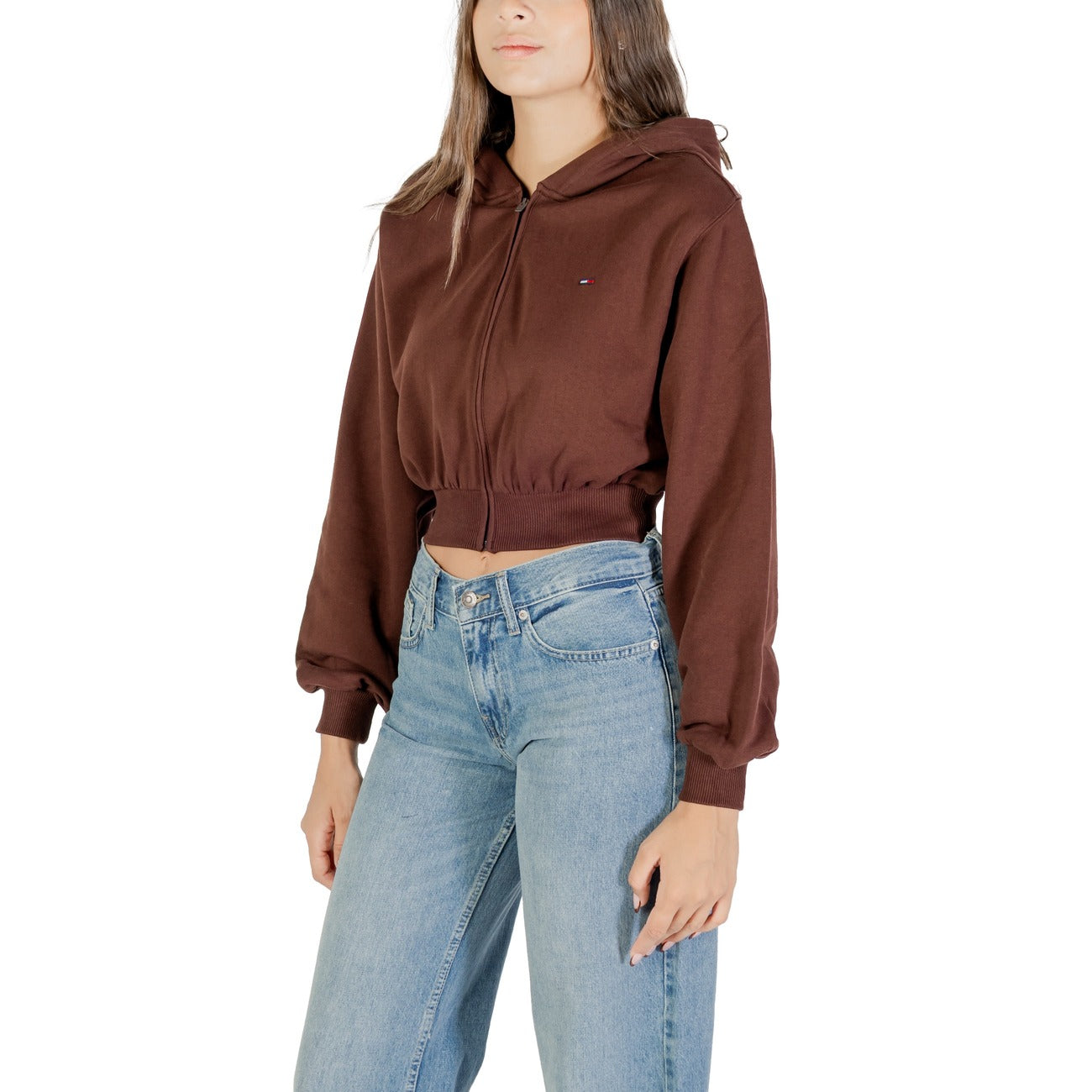 Tommy Hilfiger Jeans Sweatshirt Damen Braun