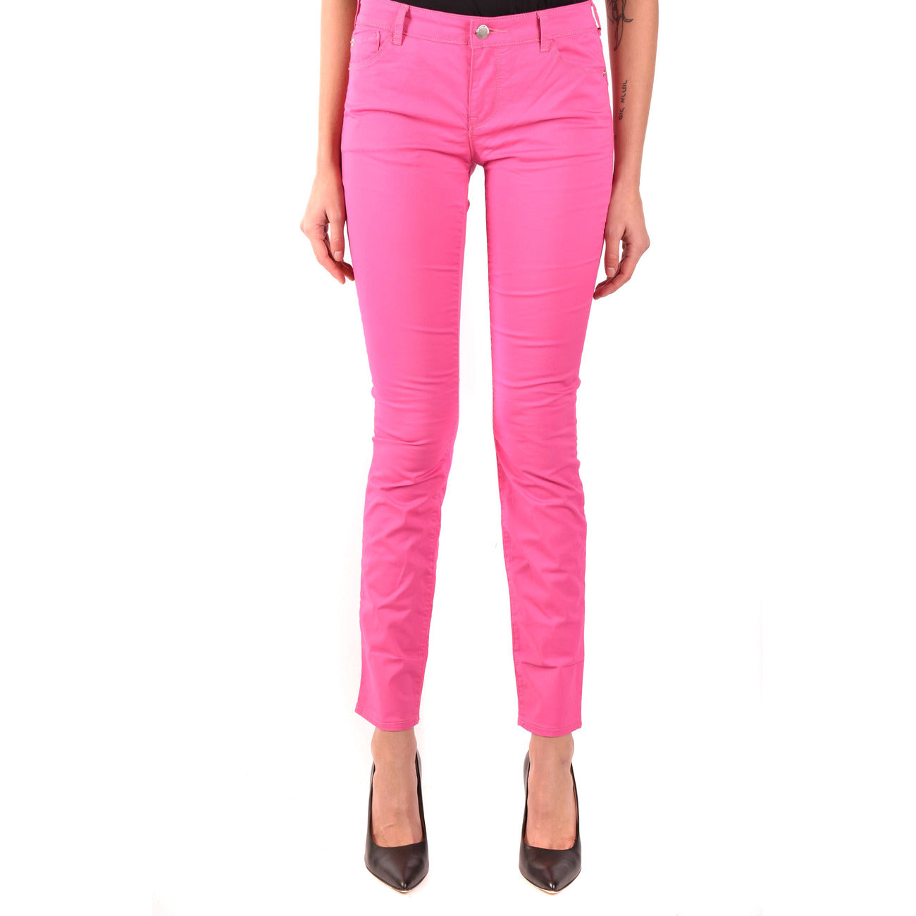 Emporio Armani Broek Dames Roze