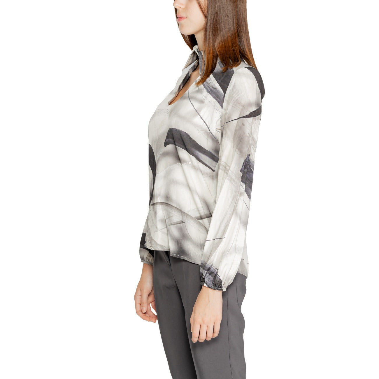 Rinascimento Bluse Damen Grau #2348386
