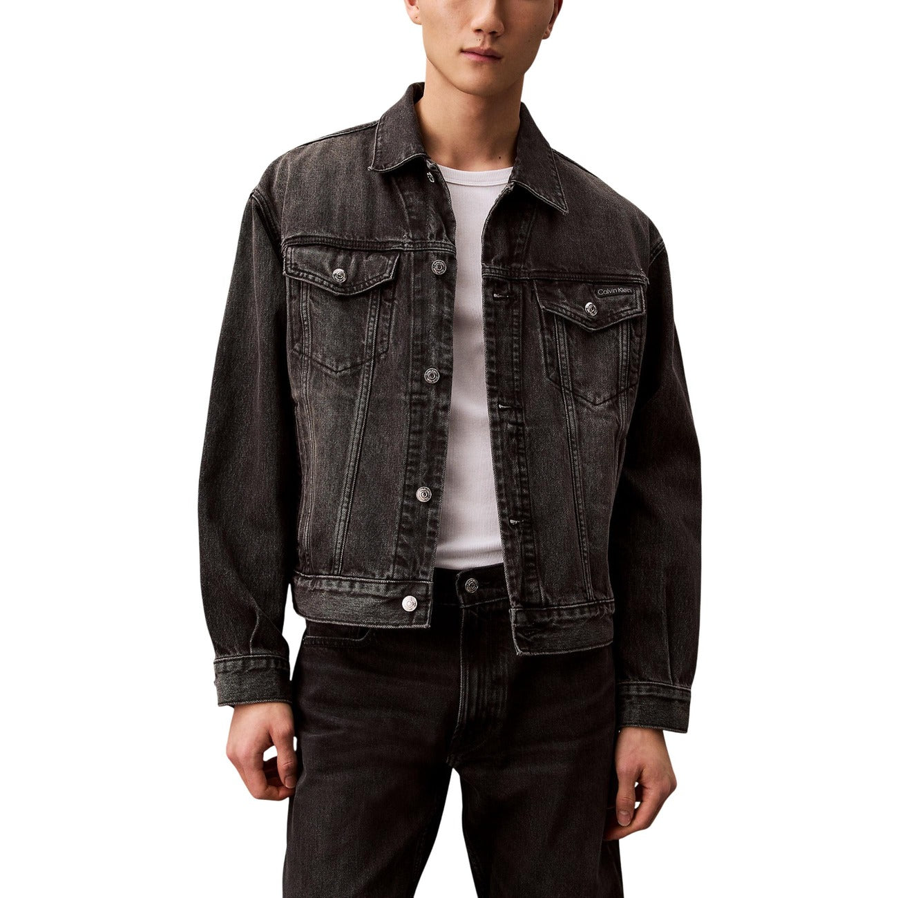 Calvin Klein Jeans Windbreaker Herren Schwarz