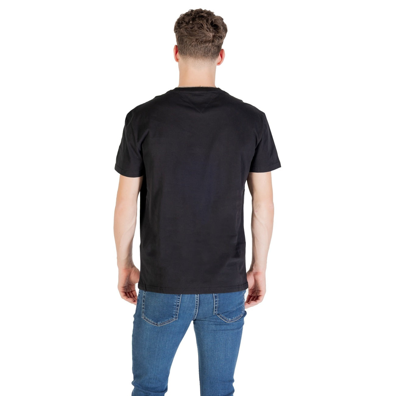Tommy Hilfiger Jeans T-shirt Heren Zwart #2426660