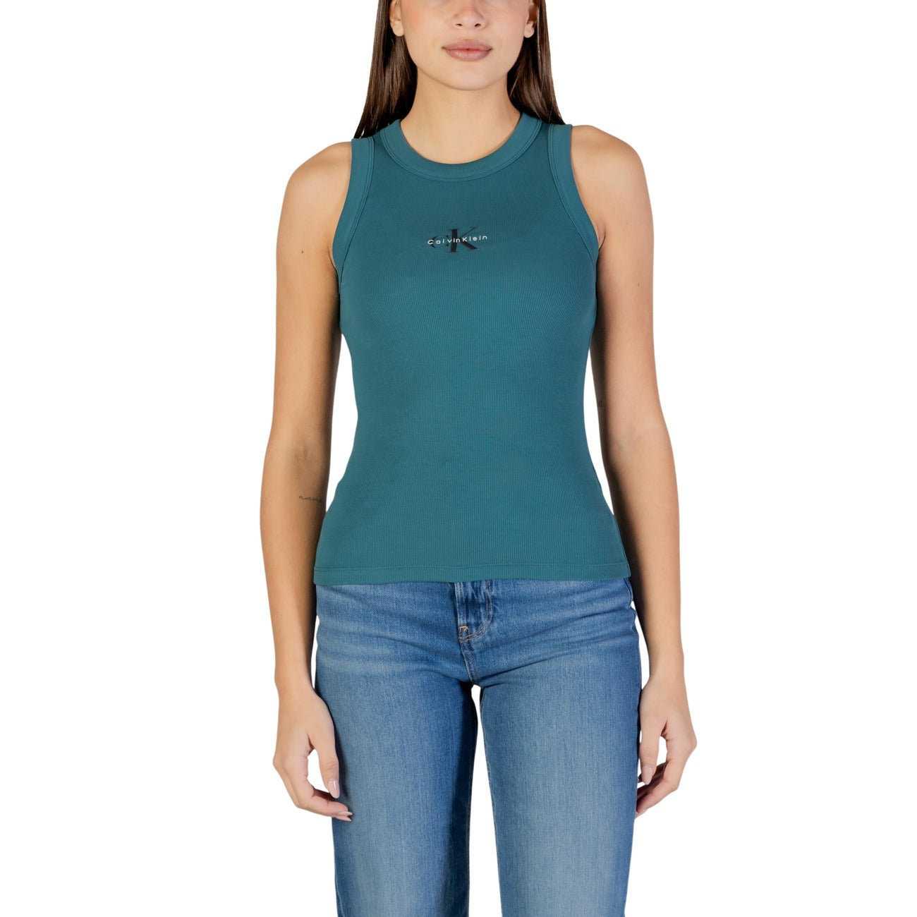 Calvin Klein Jeans Cardigan Women Green #2469894