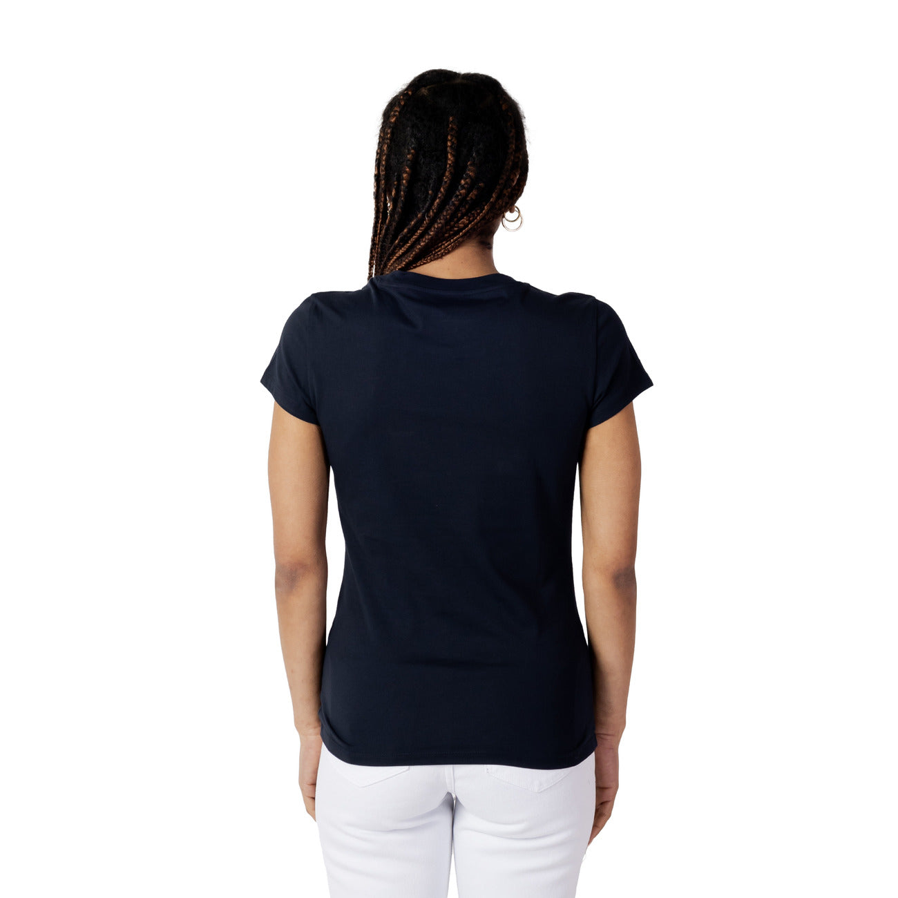 Armani Exchange T-shirt Dames Blauw
