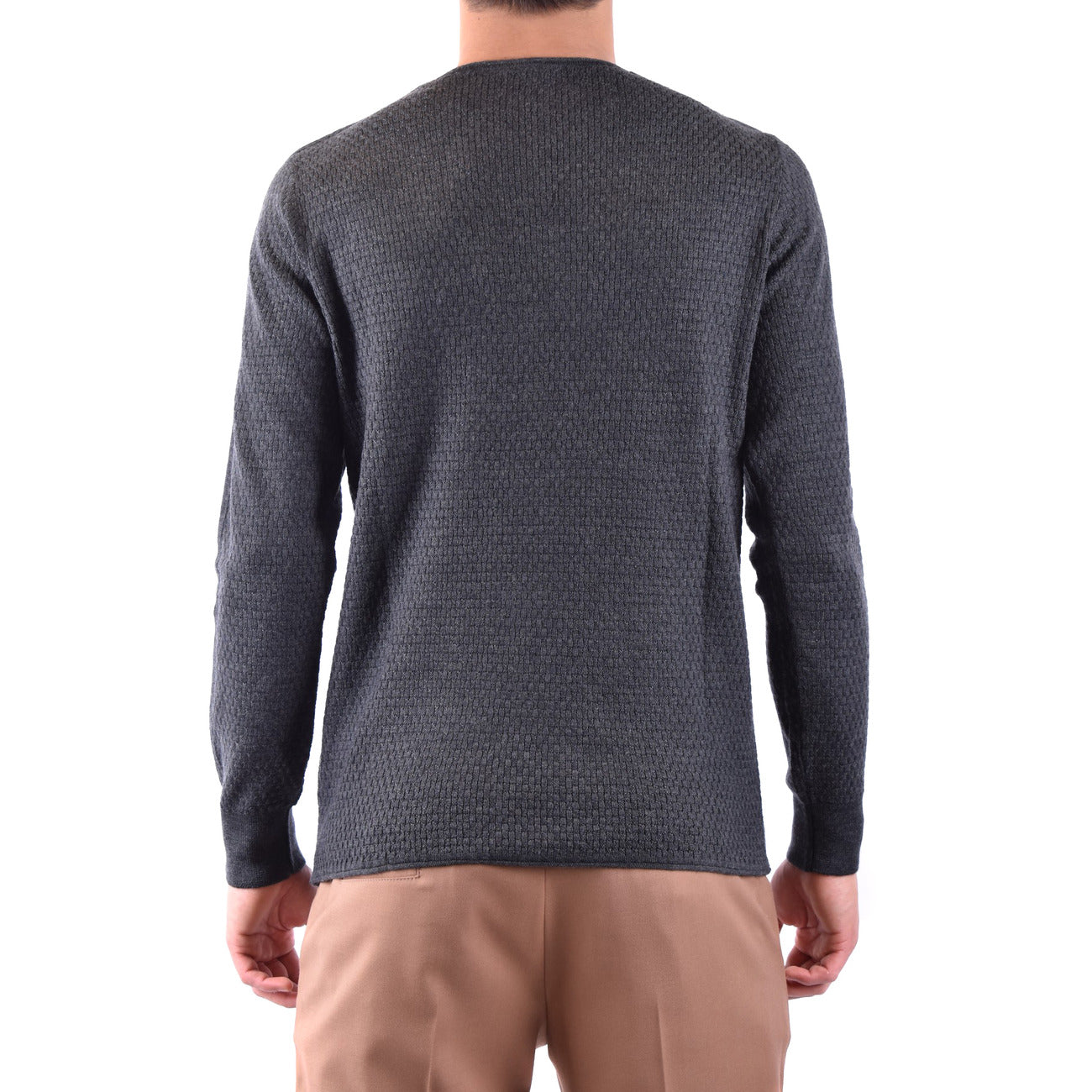 Paolo Pecora Strickmode Herren Grau #2431031