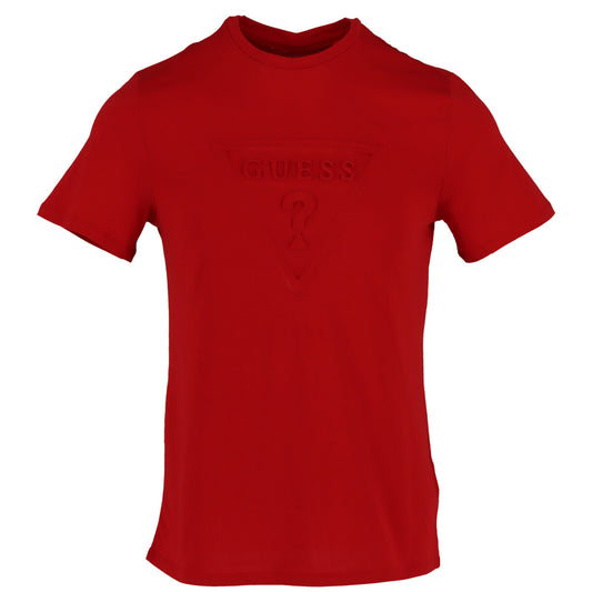 Guess T-Shirt Herren Rot