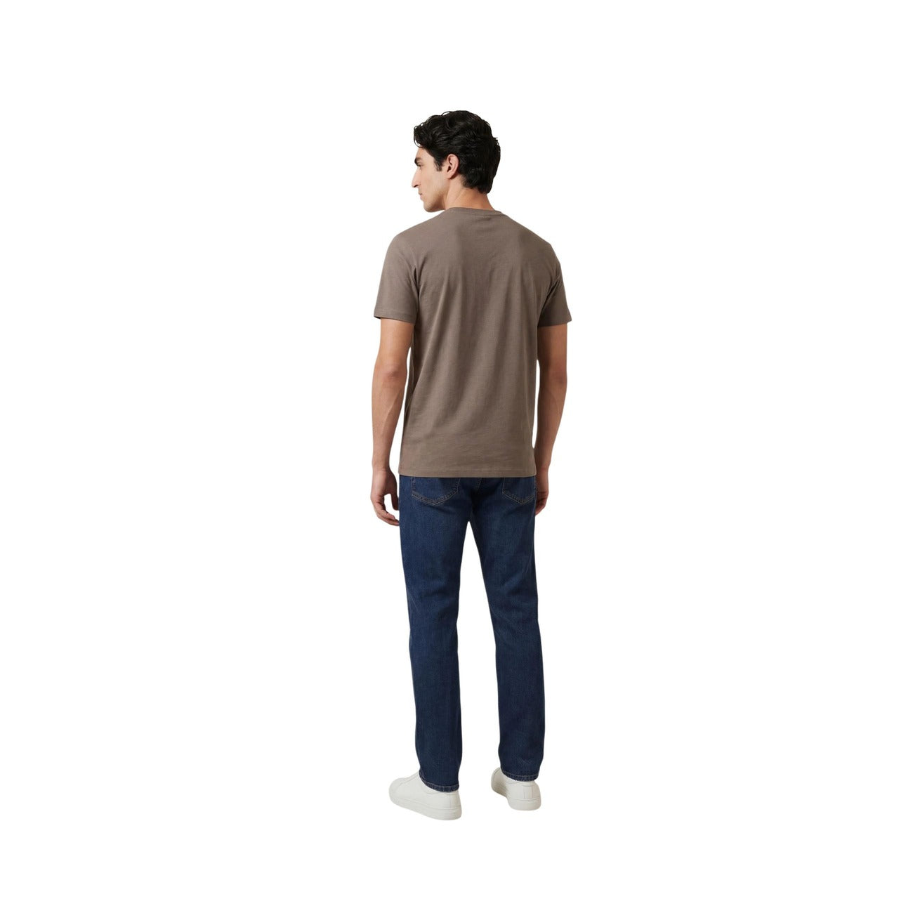 Armani Exchange T-shirt Heren Bruin #2453804