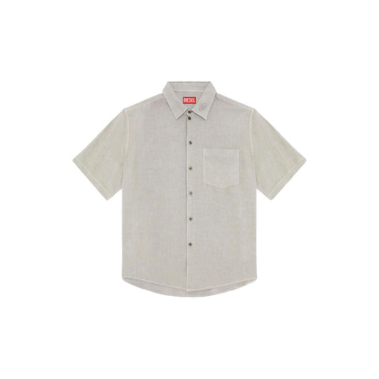 Diesel Shirt Heren Beige
