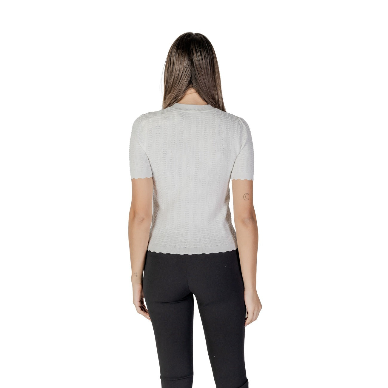 Morgan De Toi T-shirt Dames Wit #2409414