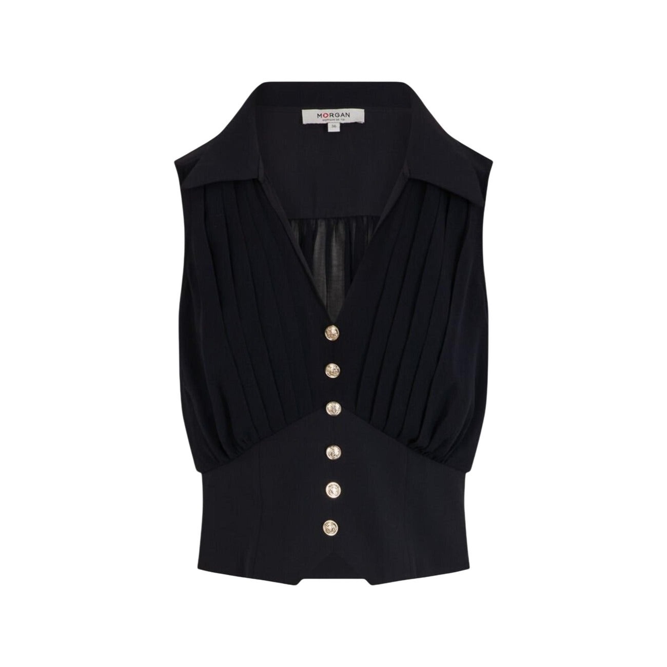 Morgan De Toi Bluse Damen Blau