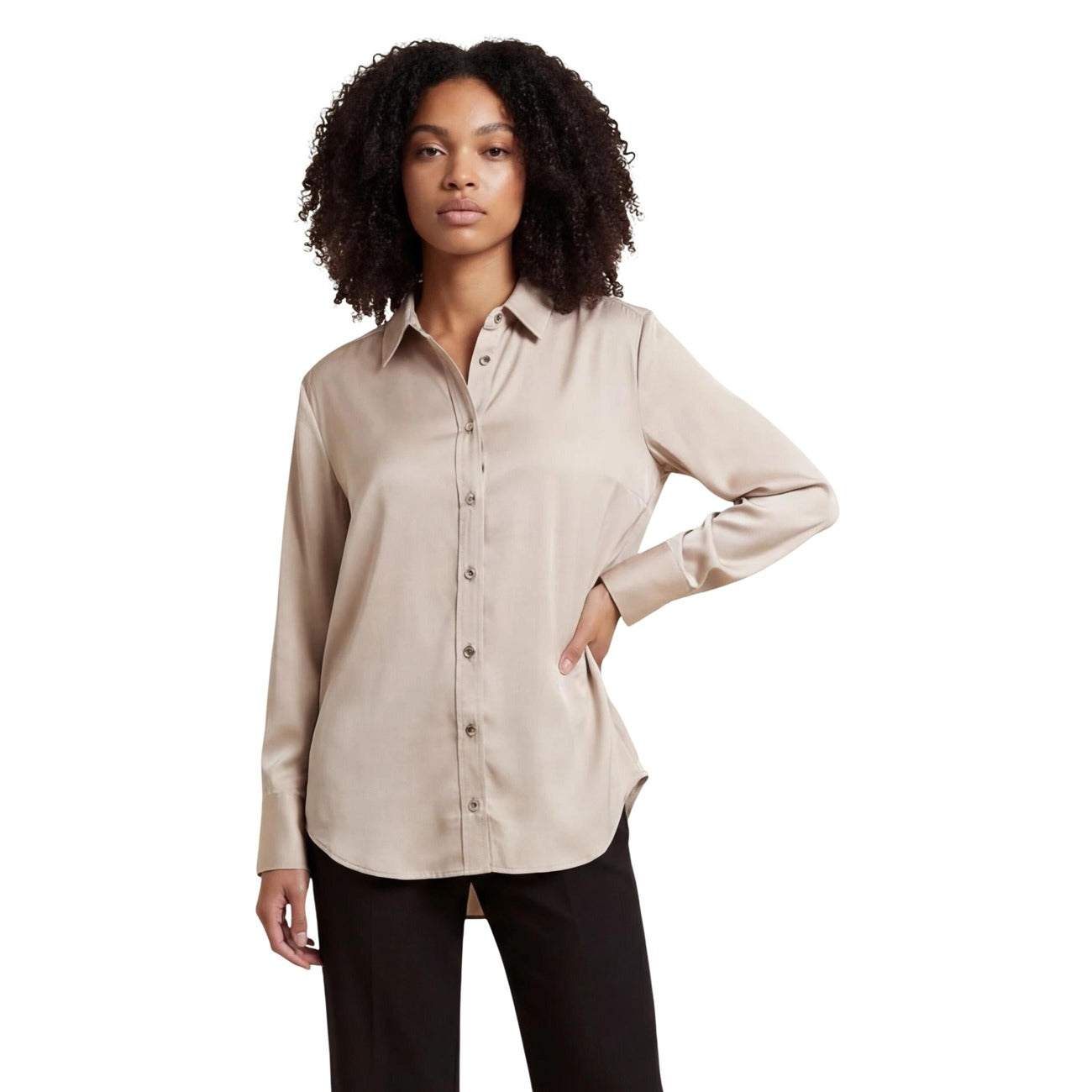 Only Shirt Damen Beige #2455077