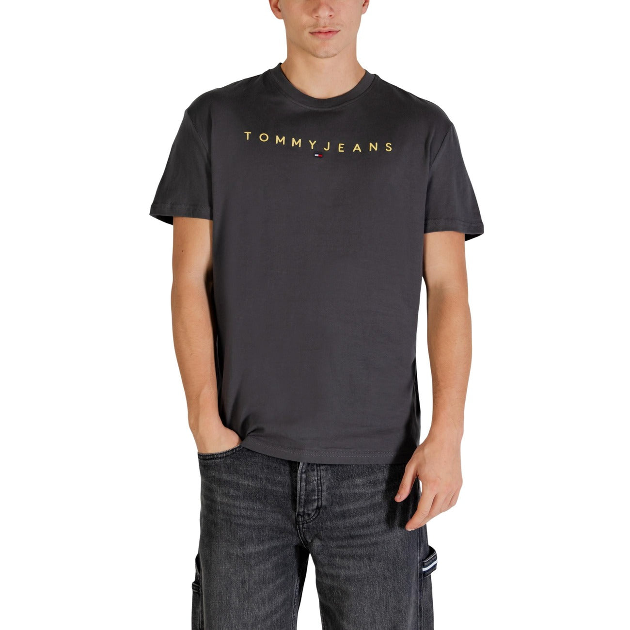 Tommy Hilfiger Jeans T-Shirt Herren Grau