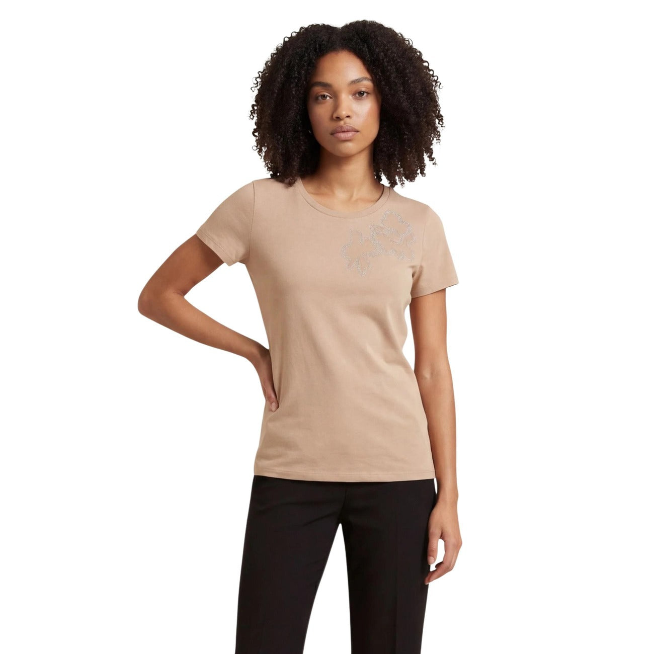 Liu Jo T-shirt Dames Beige