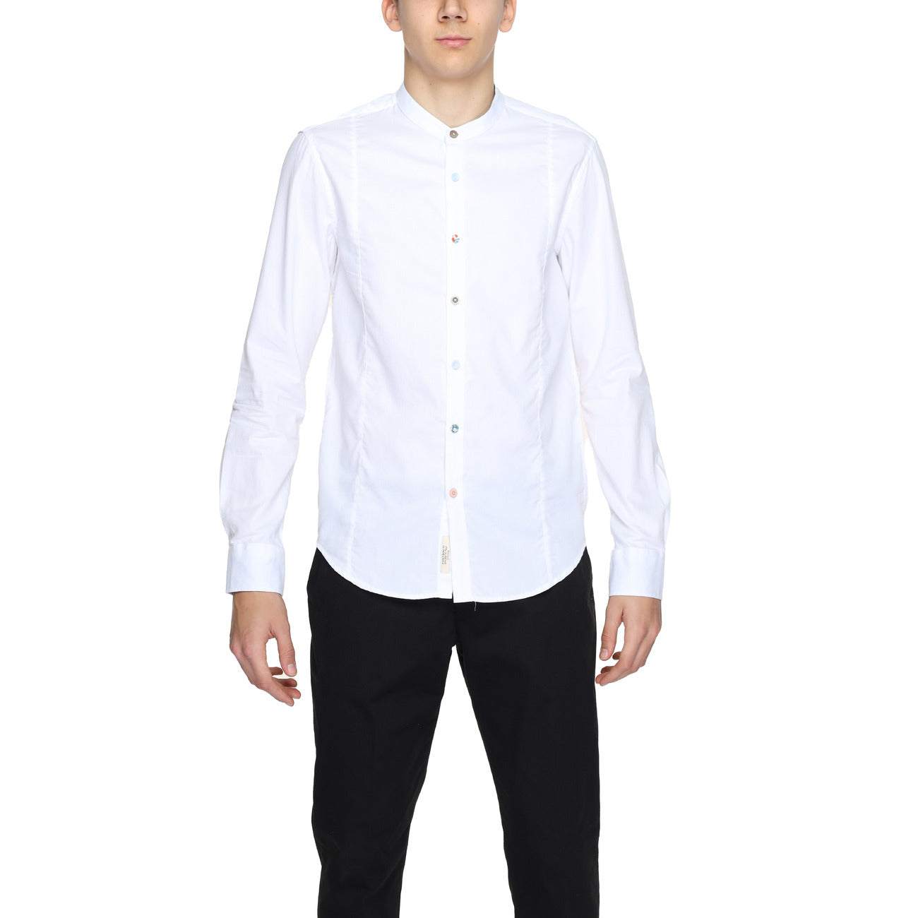 Gianni Lupo Shirt Heren Wit #2220056