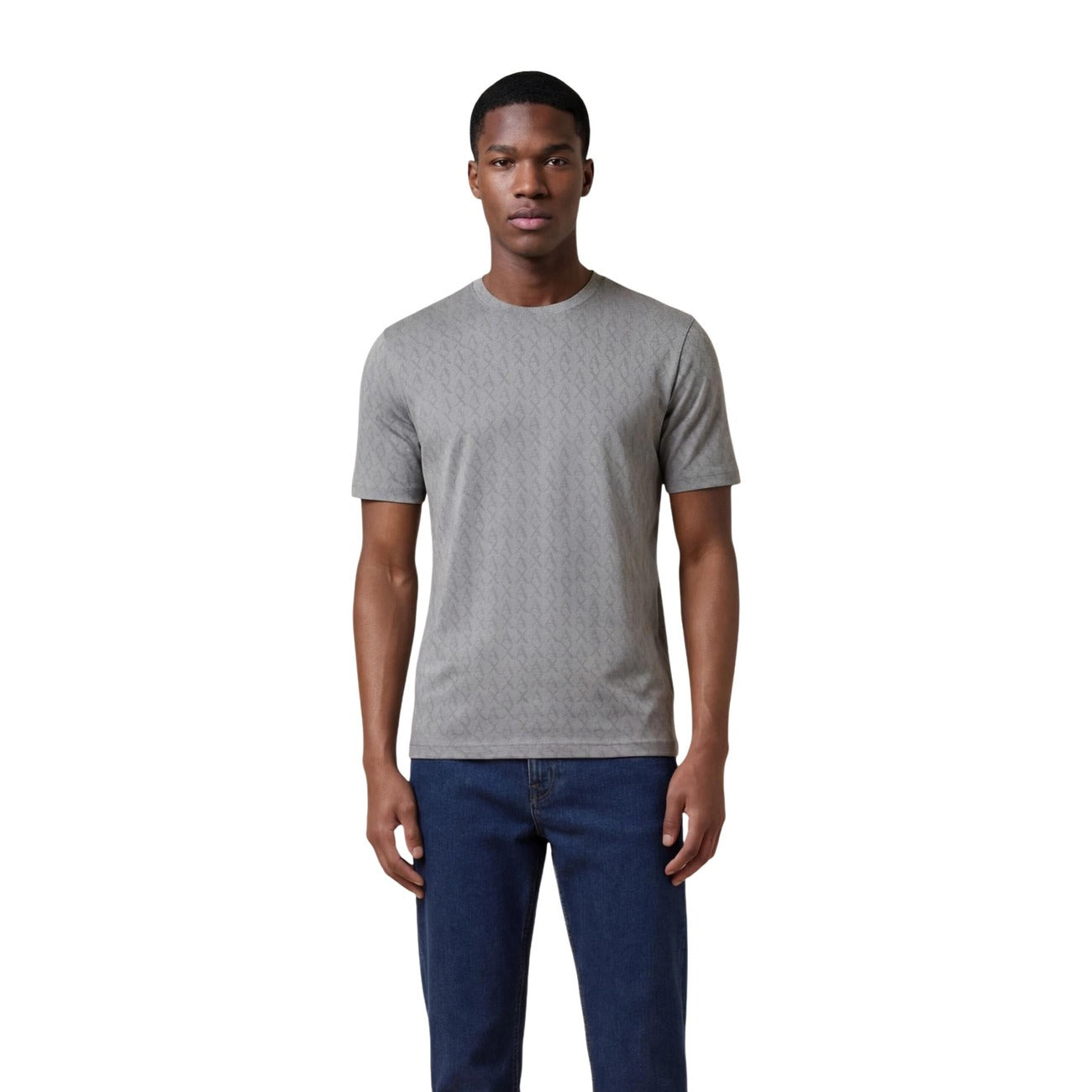 Armani Exchange T-Shirt Herren Grau