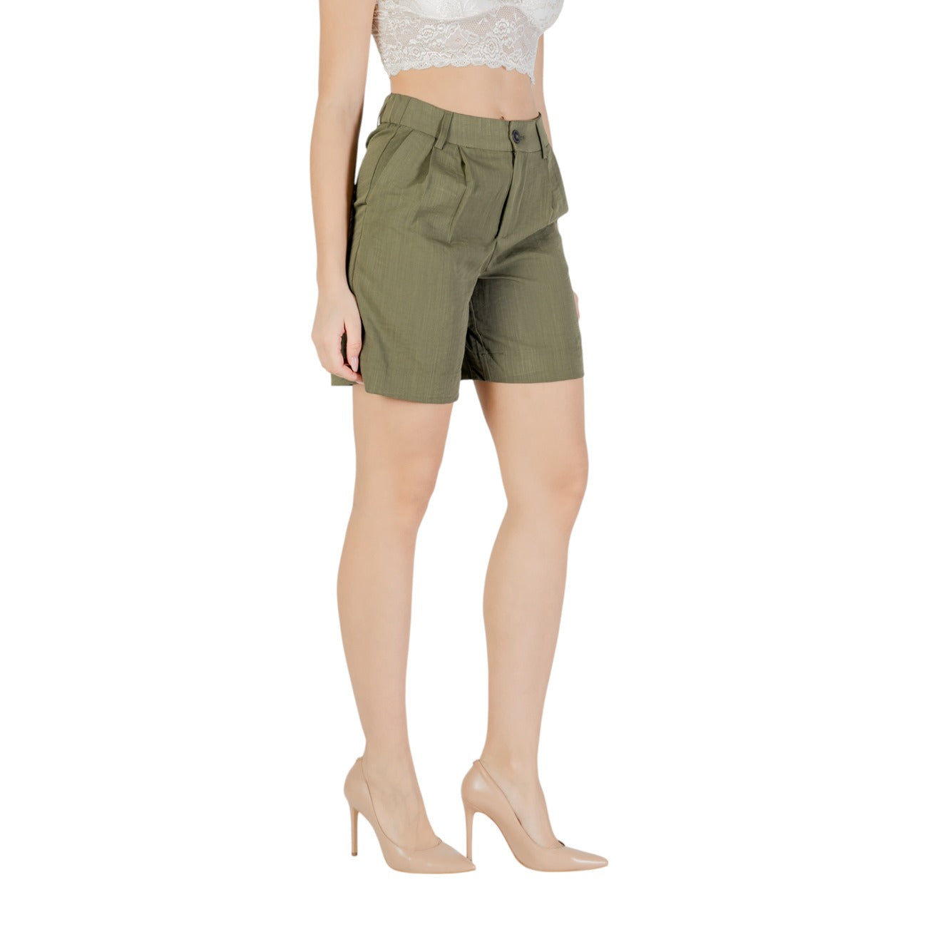 Only Shorts Damen Grün #2421428