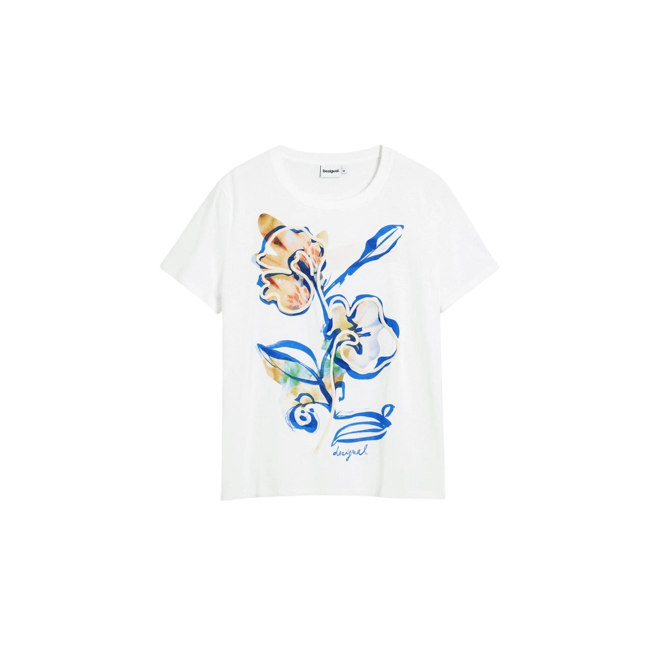 Desigual T-Shirt Damen Weiß