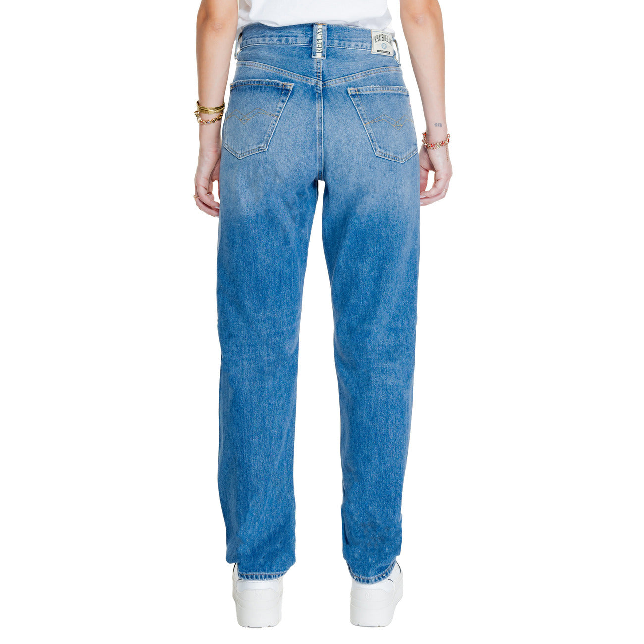 Replay Jeans Dames Blauw #2326676