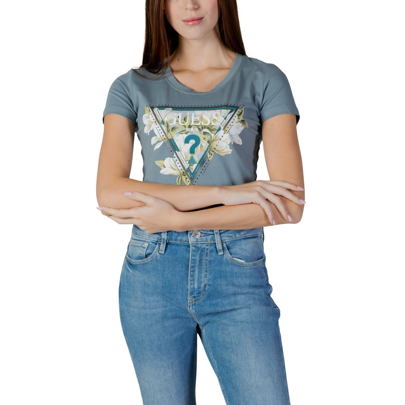Guess T-Shirt Damen Beige #2469834