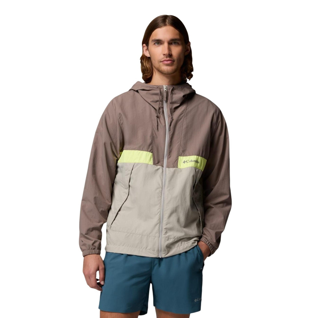 Columbia Windbreaker Herren Grau