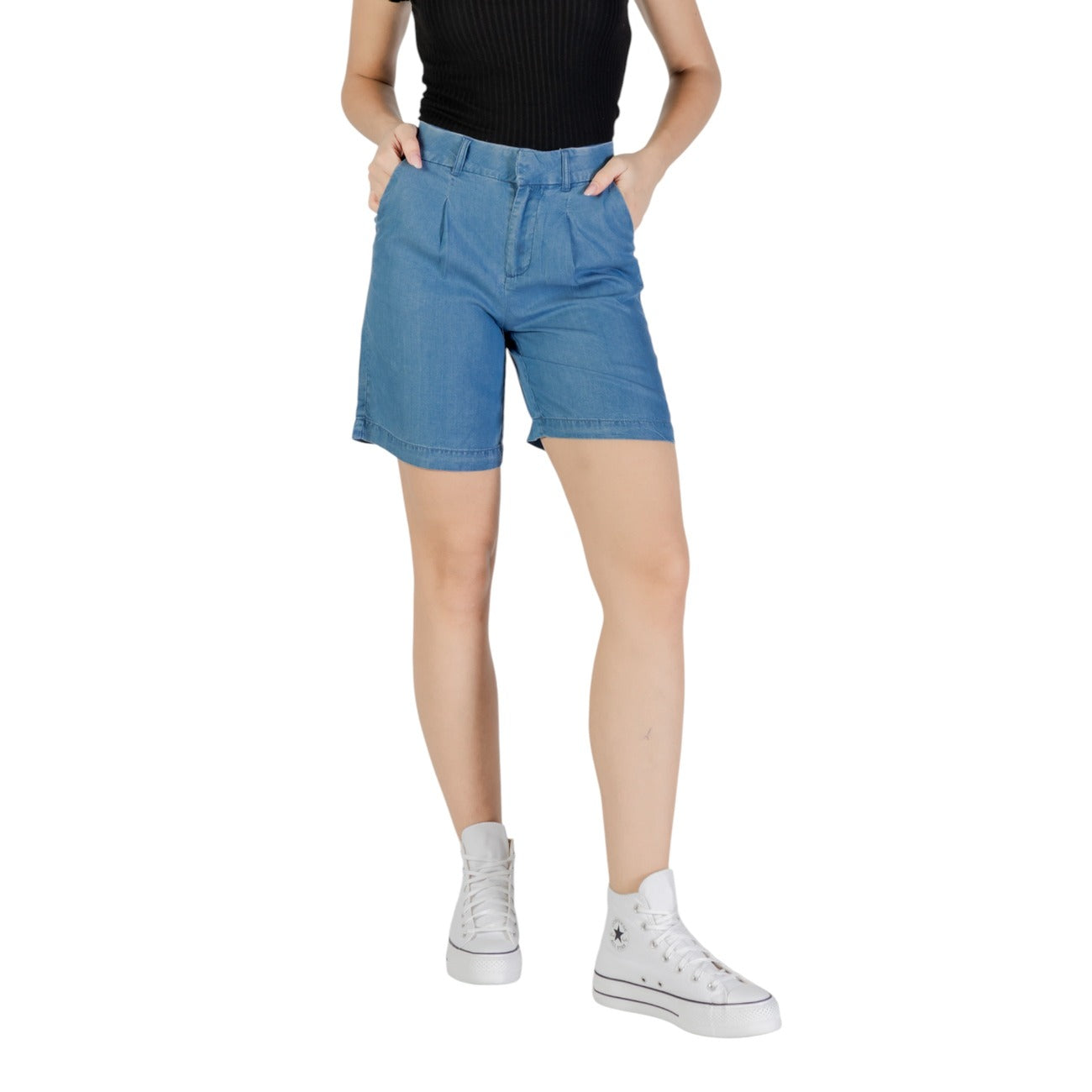 Only Shorts Dames Blauw #2421793