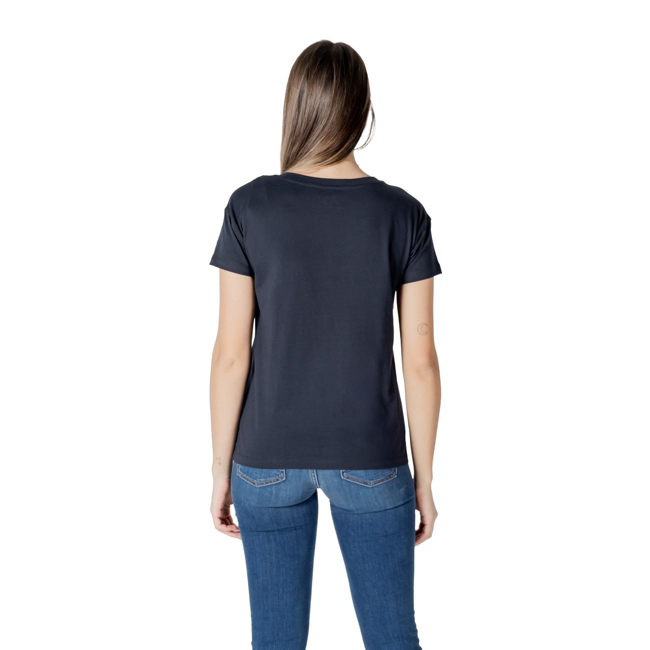 Armani Exchange T-Shirt Damen Blau #2413580