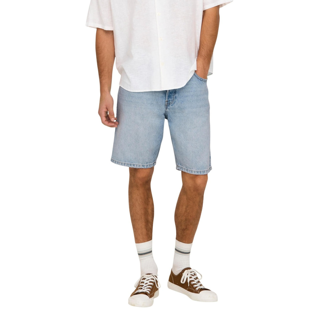Only & Sons Bermuda Herren Hellblau