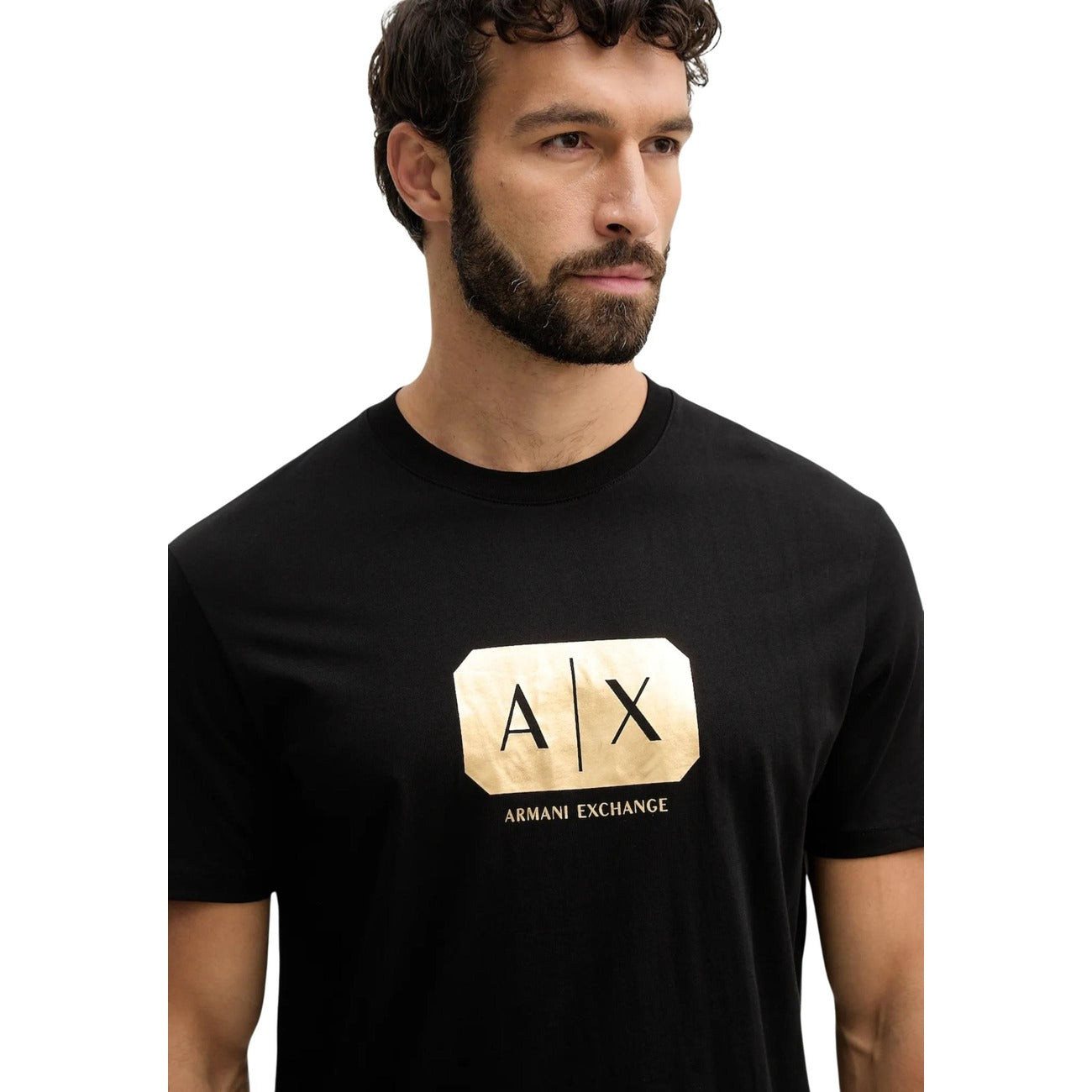 Armani Exchange T-Shirt Herren Schwarz #2455775