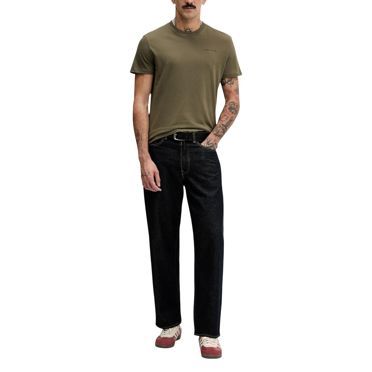 Tommy Hilfiger Jeans T-Shirt Herren Grün #2447108
