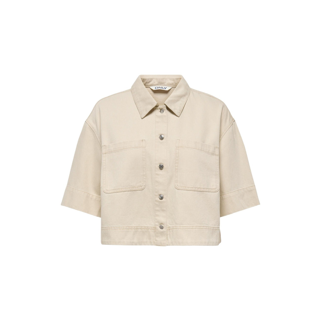 Only Shirt Damen Beige