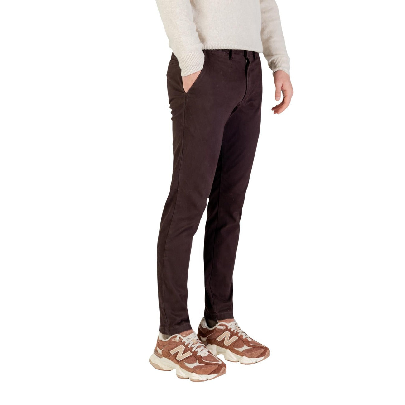 Borghese Hose Herren Braun
