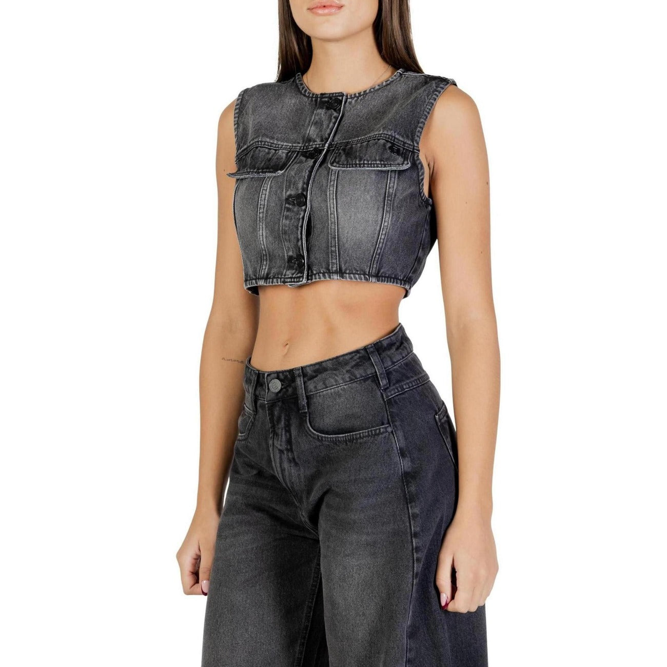 Colcci Top Damen Schwarz