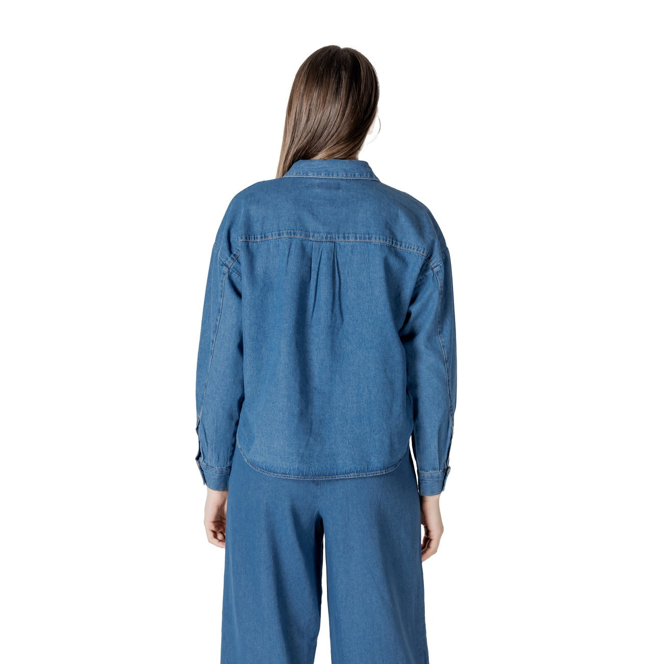 Ichi Shirt Dames Lichtblauw