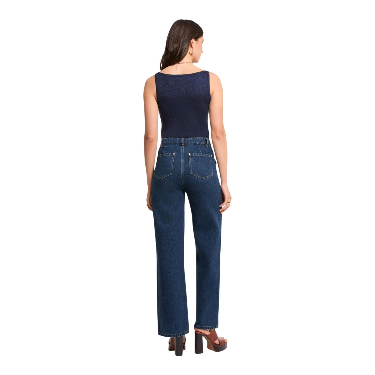 Morgan De Toi Top Damen Blau