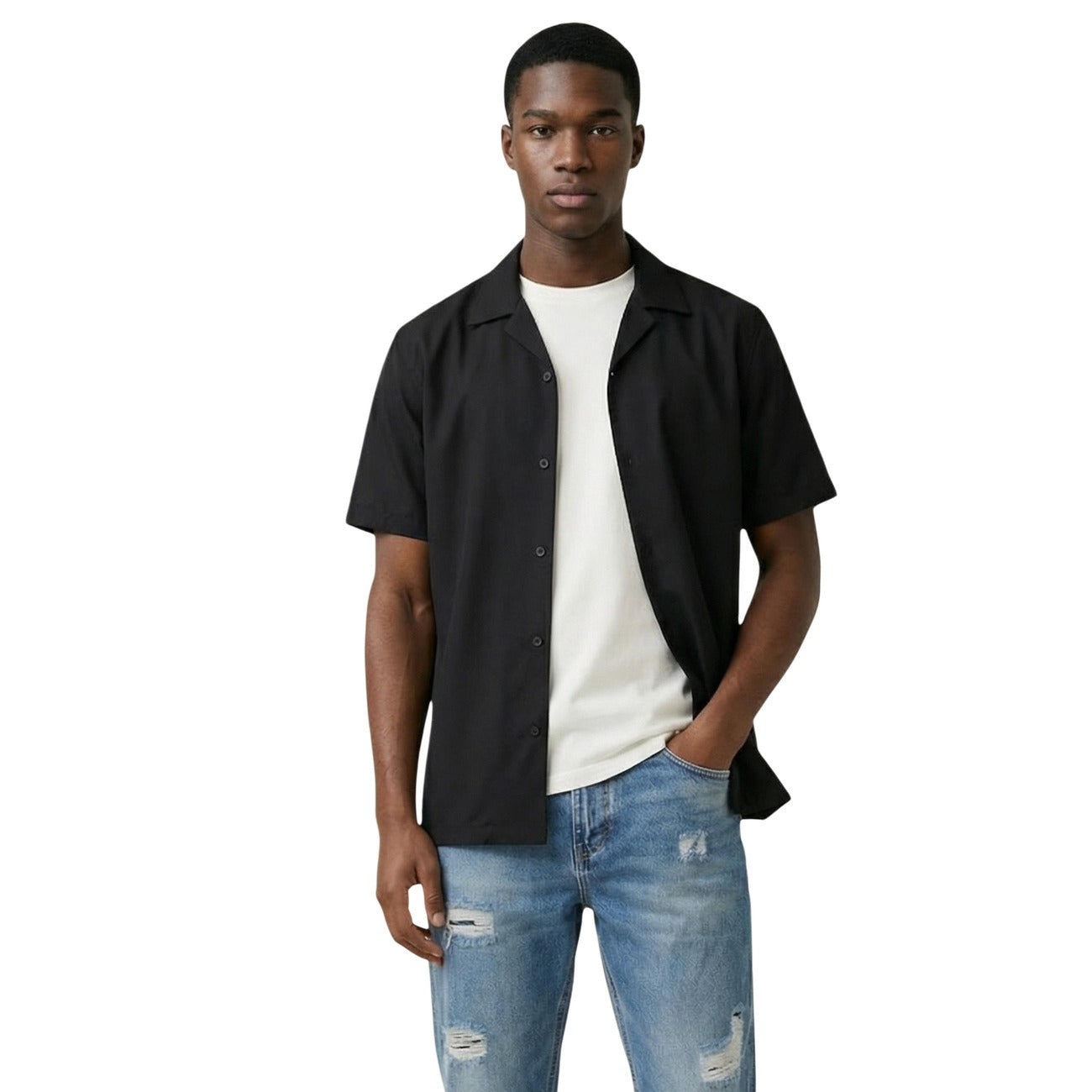 Gianni Lupo Shirt Heren Groen #2455554