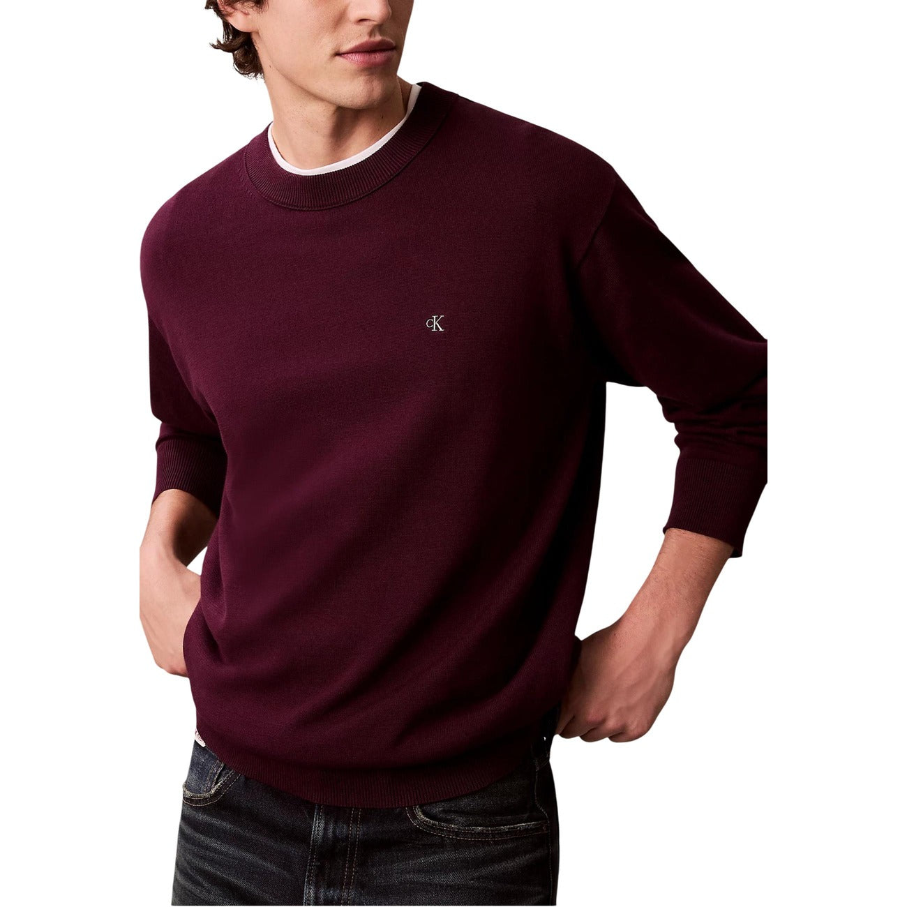 Calvin Klein Jeans Breimode Heren Paars