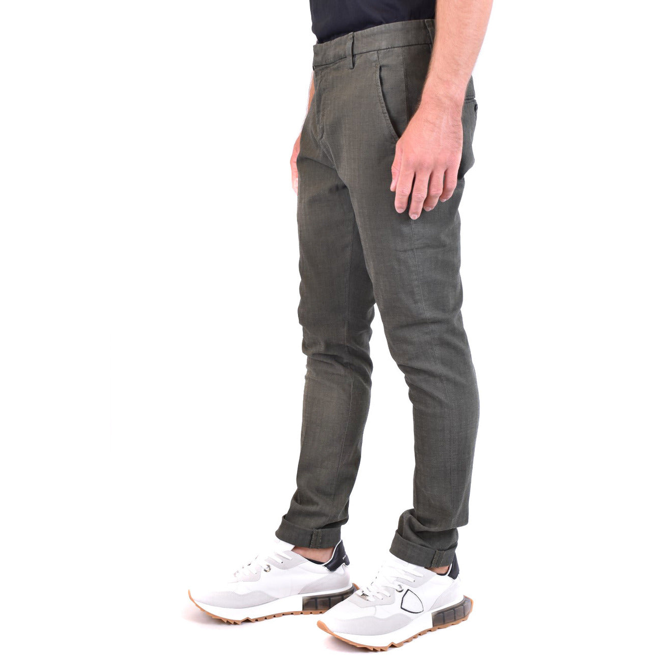 Dondup Hose Herren Grau
