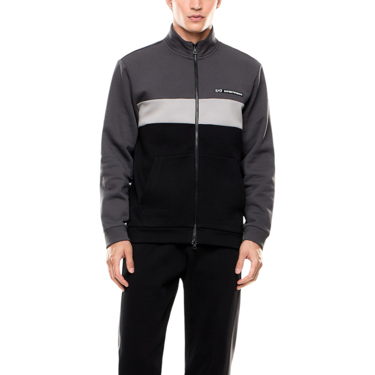 Ea7 Trainingsanzug Herren Schwarz