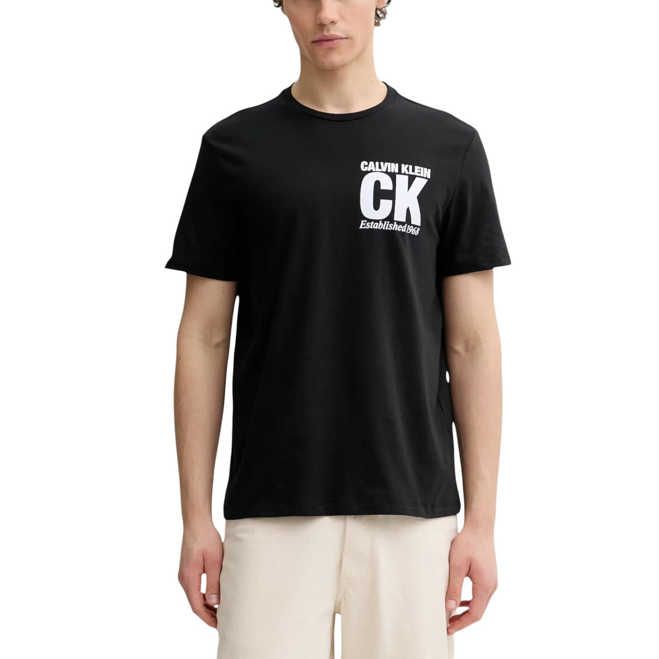 Calvin Klein T-shirt Heren Bordeaux