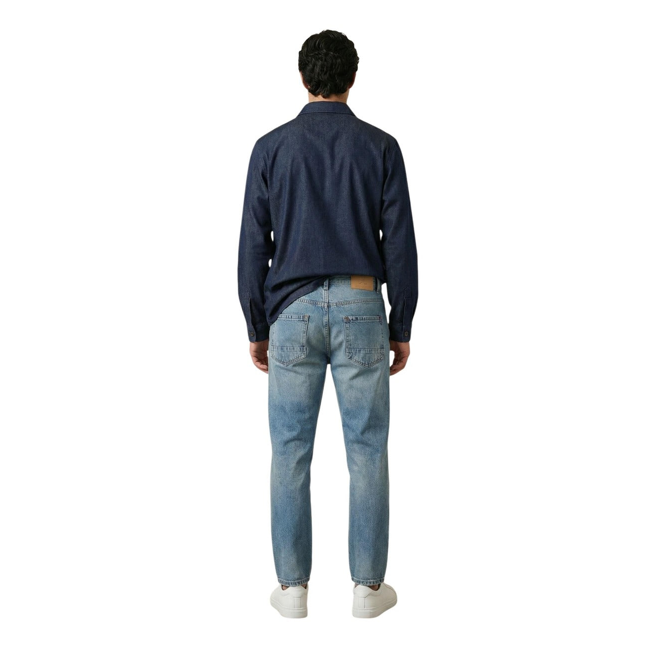 Gianni Lupo Shirt Herren Blau