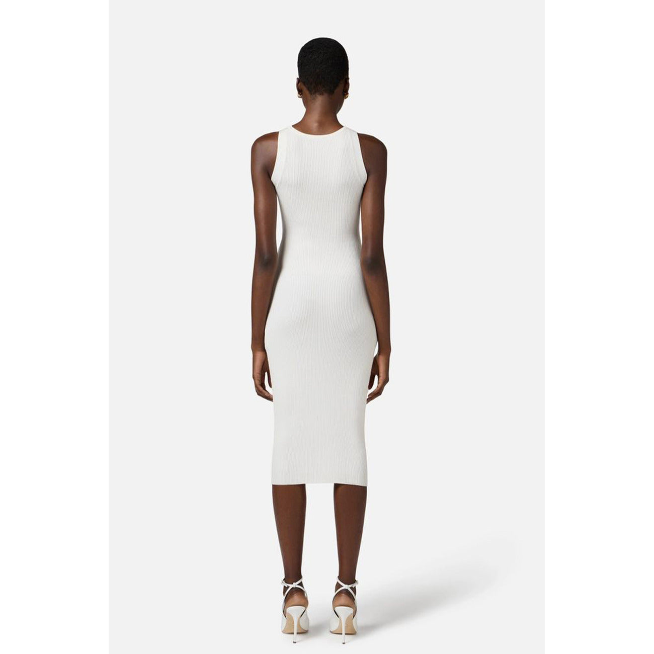 Elisabetta Franchi Kleid Damen Weiß