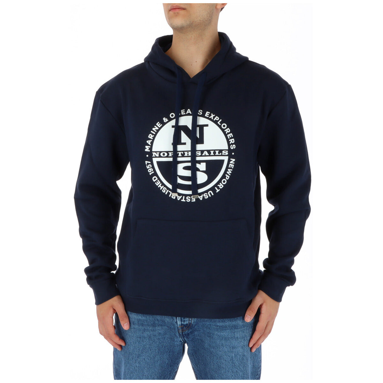 North Sails Sweatshirt Heren Blauw #423873