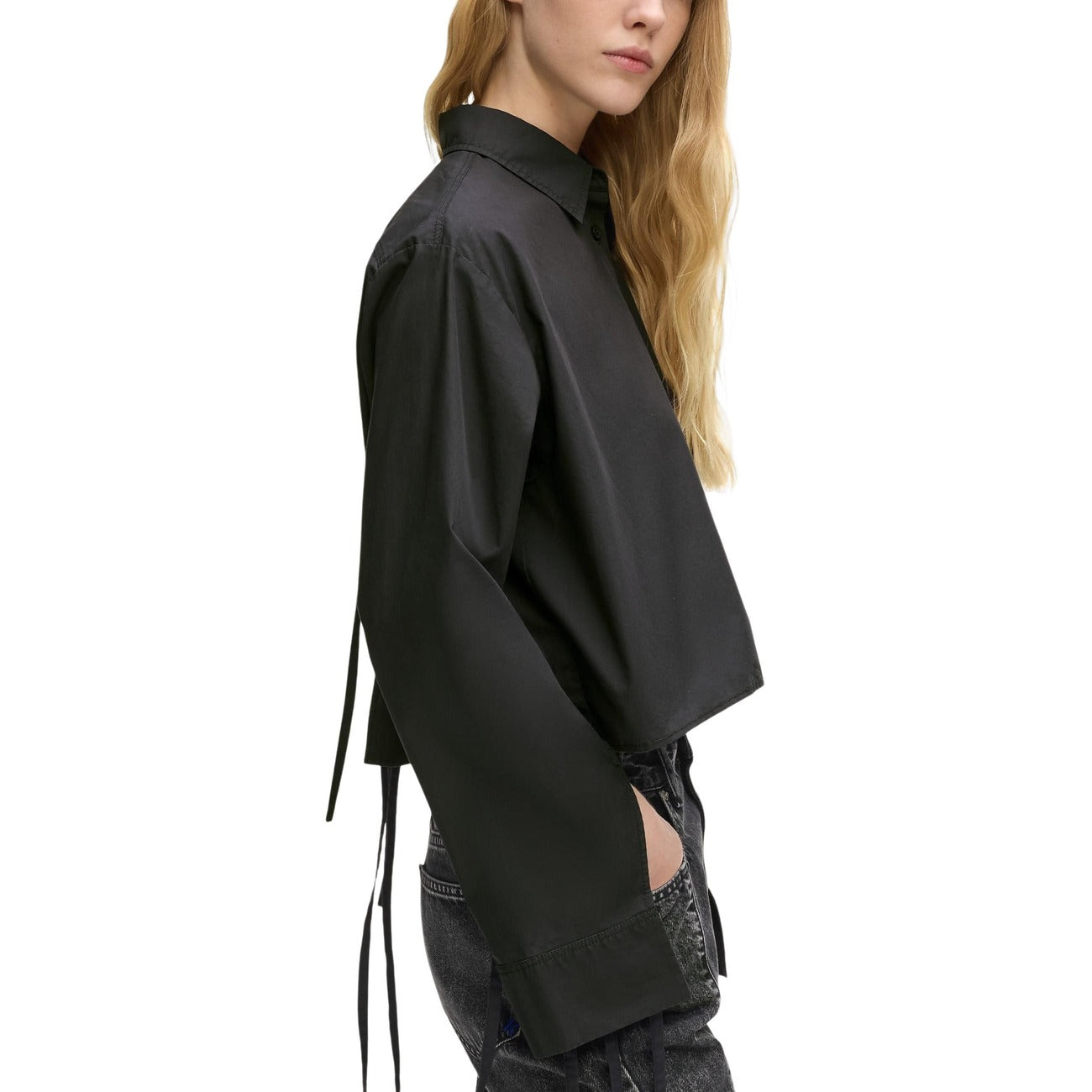 Karl Lagerfeld Jeans Shirt Damen Schwarz