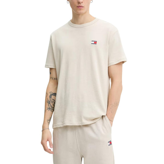 Tommy Hilfiger Jeans T-Shirt Herren Beige #2447531