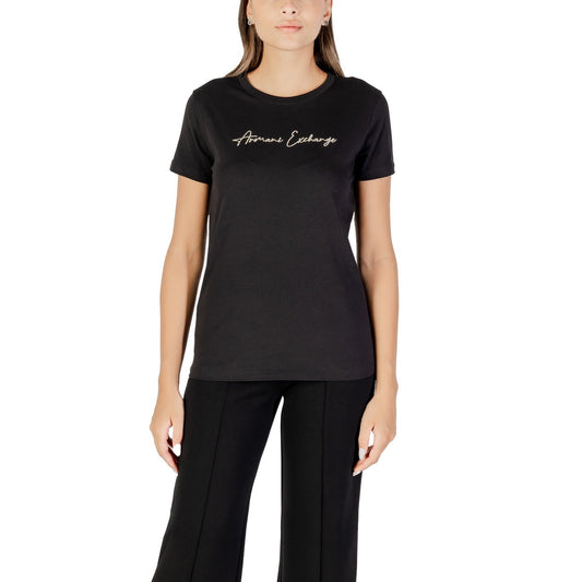 Armani Exchange T-Shirt Damen Schwarz #2429800