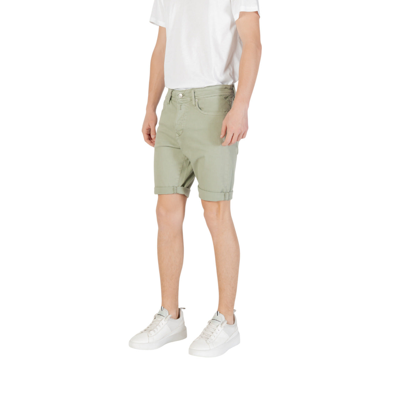 Replay Bermuda Herren Grün