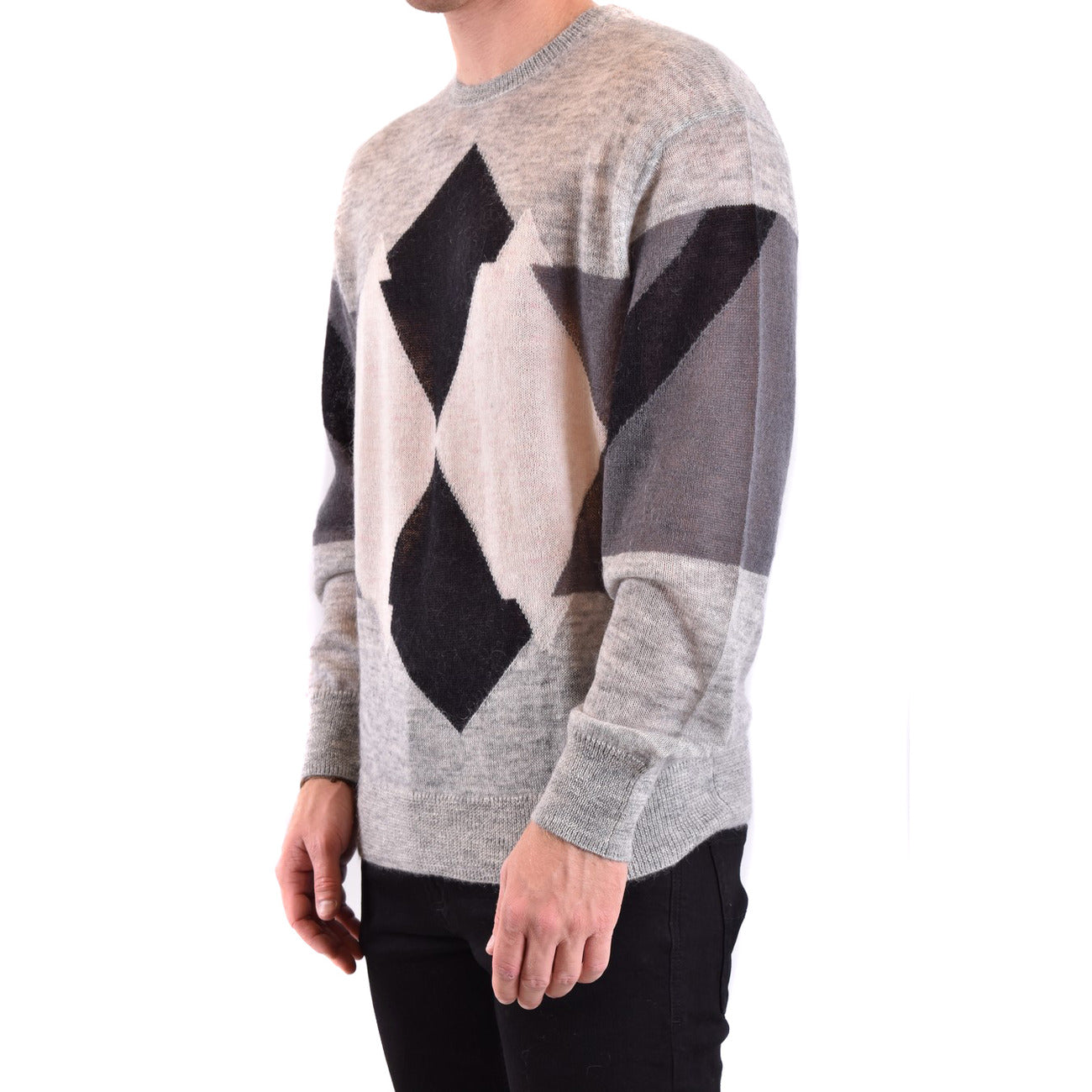 Neil Barrett Strickmode Herren Grau
